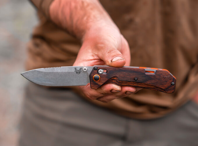 benchmade Grizzly Creek Hunt z profilu