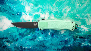 benchmade OTF Shootout sea foam