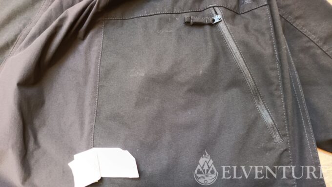 kieszeń wewnętrzna w kurtce helikon greyman