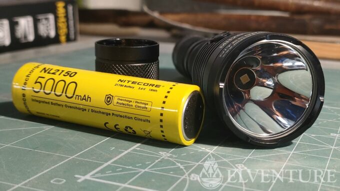 odbłyśnik, dioda i ogniwo