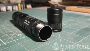 wnętrze korpusu latarki p10 v2