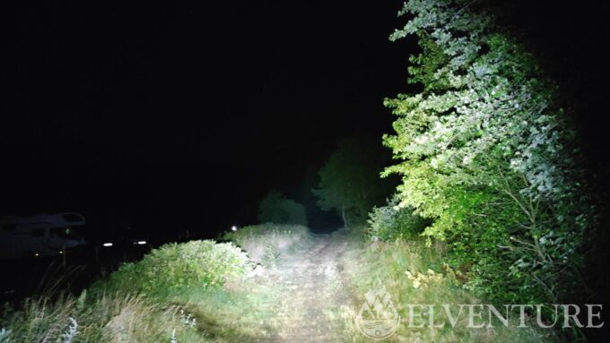 zasięg nitecore p10 v2