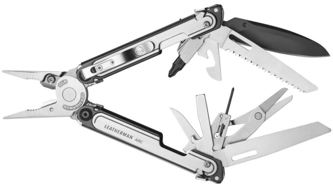 leatherman arc po rozłożeniu