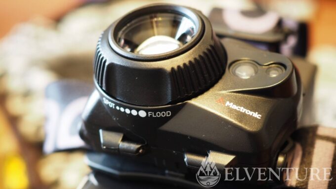 regulacja skupienia wiązki w latarce mactronic maverick