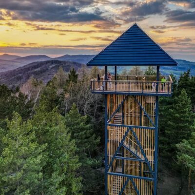 Wieża widokowa na Górze Skiełek