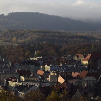 Wałbrzych, widok na panoramę miasta. Źródło: pixabay.com