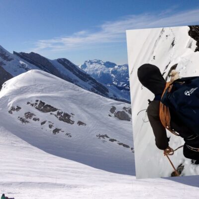 Górskie gzymsy Aravis