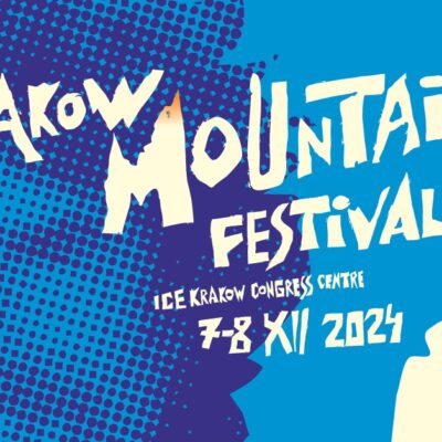 grafika informująca o Krakowskim Festiwalu Górskim