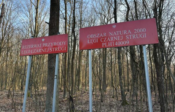 tablice informacyjne - puszcza słupecka oraz obszar natura