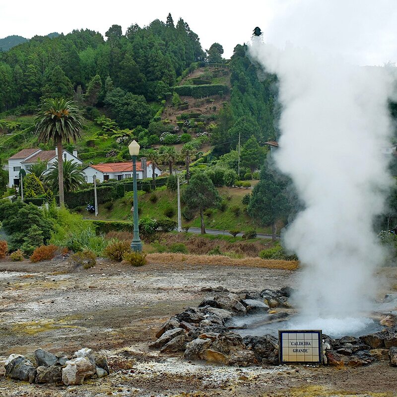 gotowanie w gorącej ziemi? tylko na Azorach!