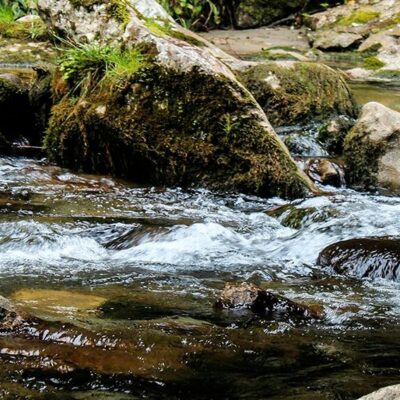 W takim potoku można znaleźć realgar