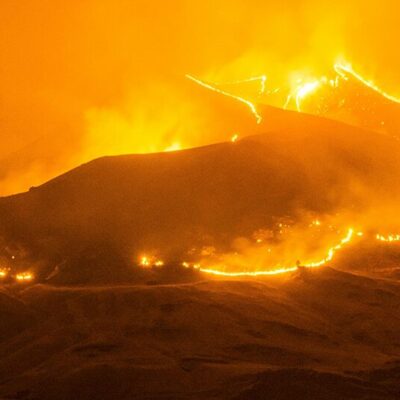 fala pożarów w Europie