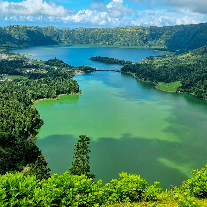 Sete Cidades - najbardziej znana atrakcja Azorów