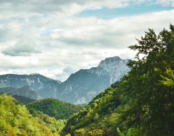 górski krajobraz z Bośni i Hercegowiny