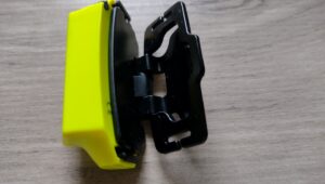 Zbliżenie na klips do mocowania Streamlight Bandit Pro