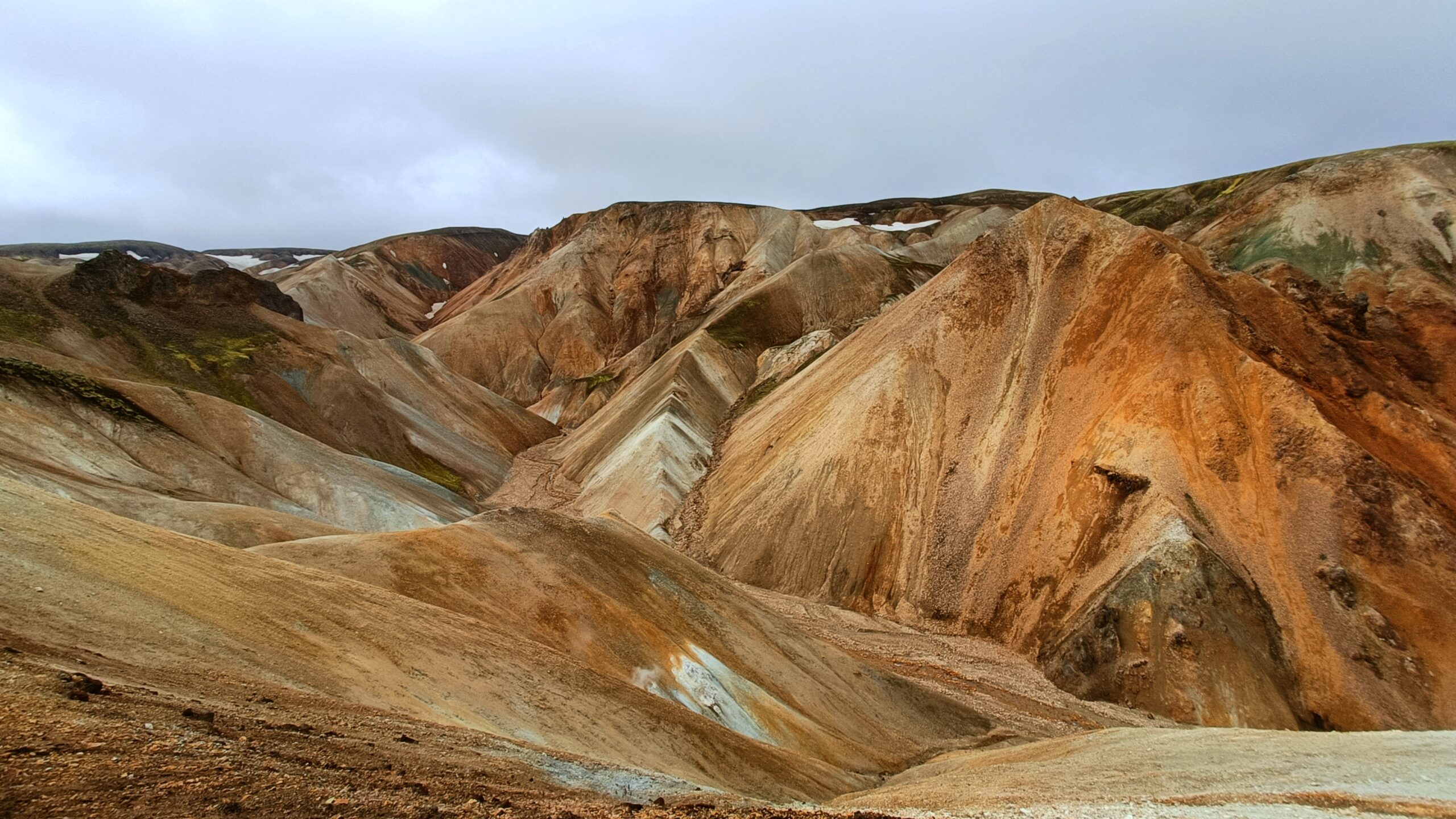 Islandia Marsjański krajobraz Gór Tęczowych
