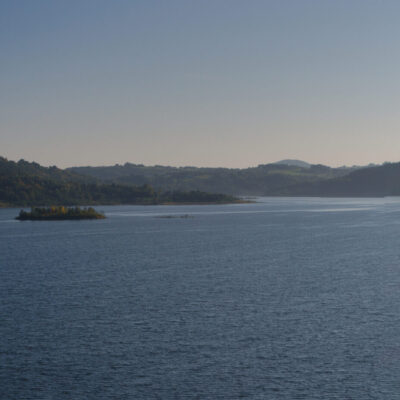 Jezioro Mucharskie - to tu jest Wieża widokowa nad Jeziorem Mucharskim