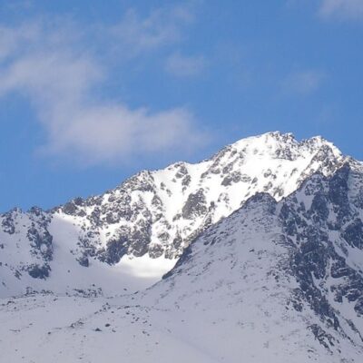 Gerlach widziany z Tatrzańskich Zrębów, dobrze widoczny Gerlachowski Kocioł. czy będzie tam nowa trasa na Gerlach