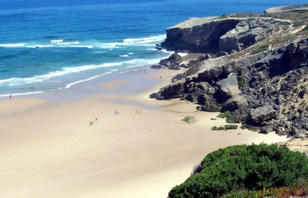 Praia de Monte Clérigo - 5 najpiękniejszych plaż w Europie